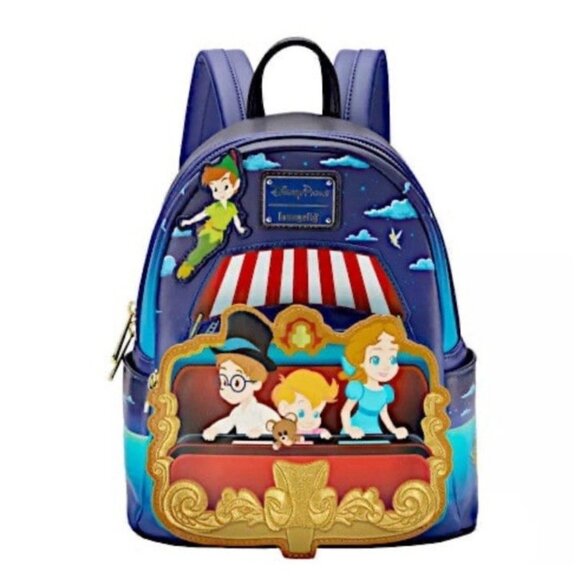 Disney ParksPeter Pan's Flight Loungefly Mini Backpack NWT